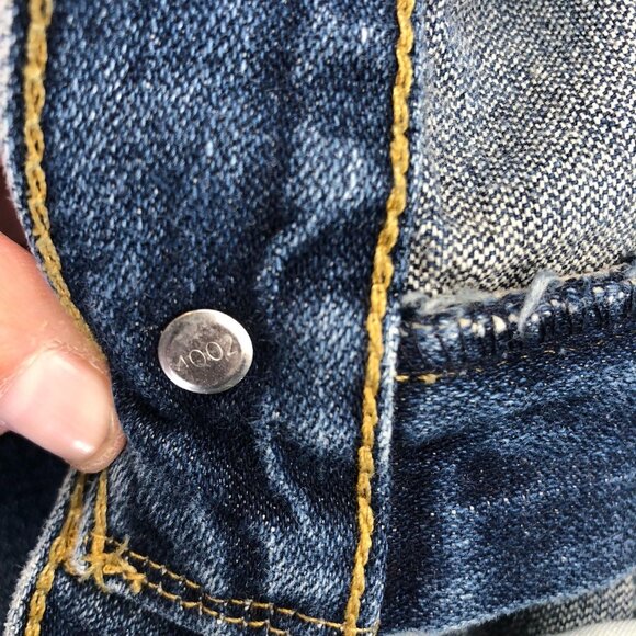 Vintage Levis Womens 569 Jeans Size 18 Loose Straight Classic Blue Denim Casual - Picture 9 of 13